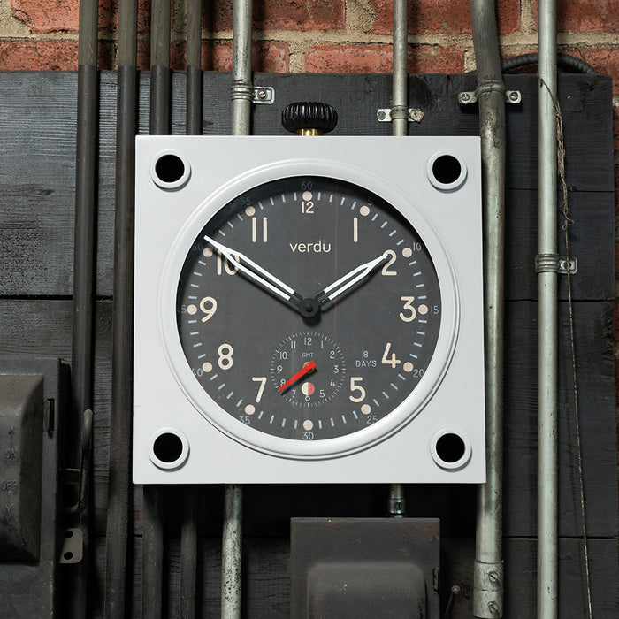 HQ Wall Clock Grey